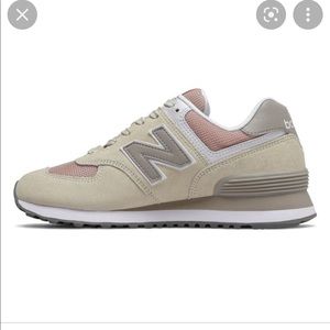 New Balance 574 Oyster Pink Sneakers